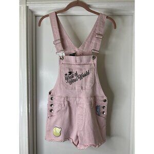 Hot Topic Disney Little Mermaid Overalls Size S